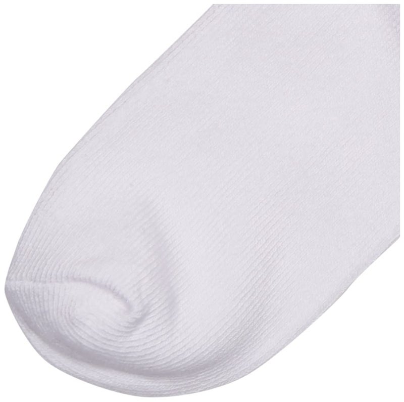 Jefferies Socks Big Girls Eyelet Lace/Turn Cuff/Fancy Lace Girls Socks 3 Pack, White, X-Small - Image 2